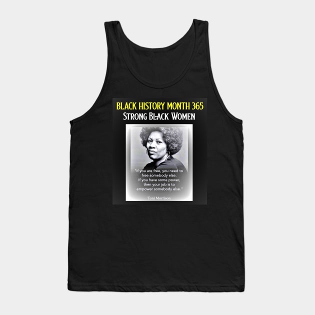 Toni Morrison Tank Top by Black Expressions